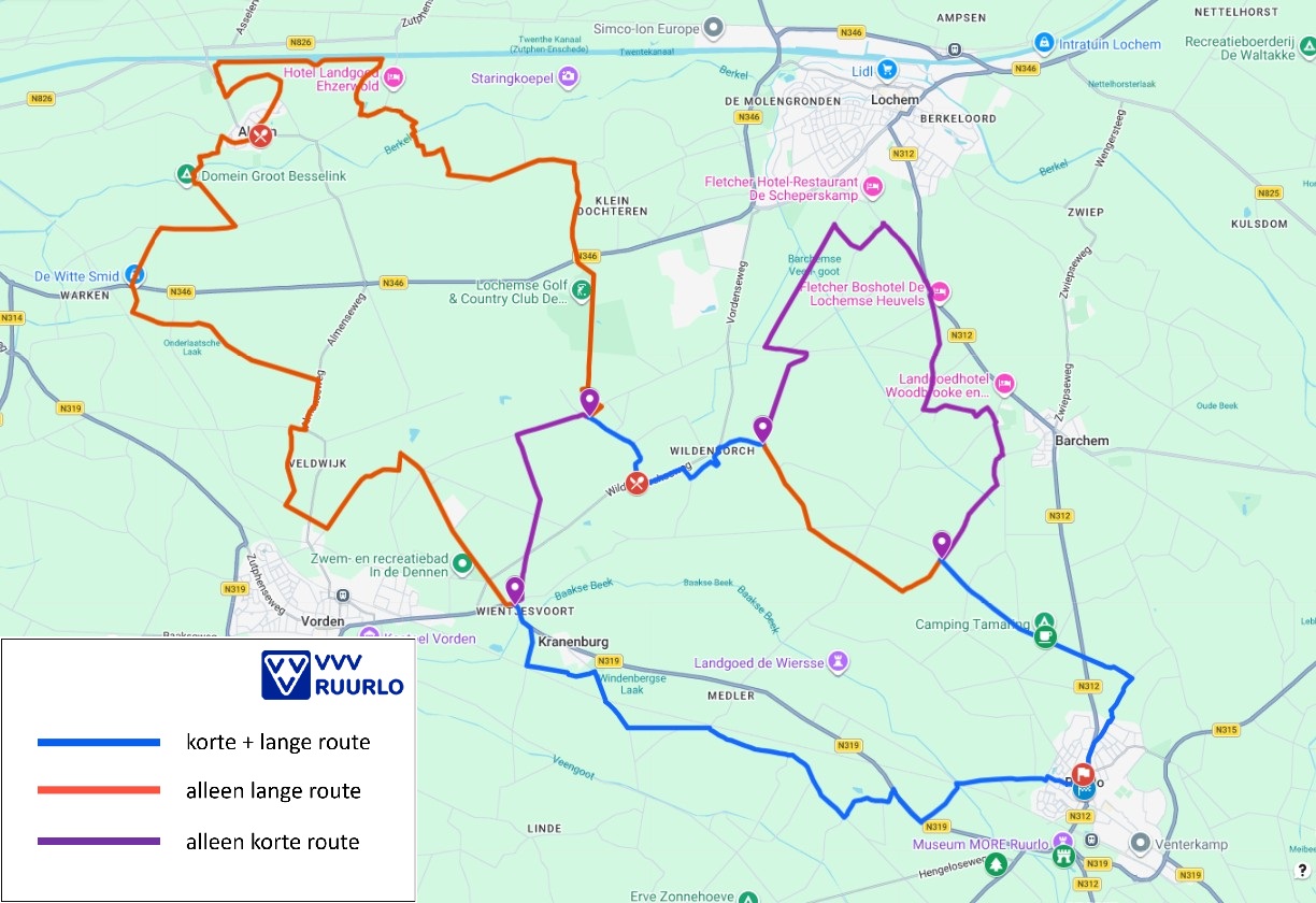 NJ 2026 Kranenburg-(Almen)-Wildenborch-(Barchem) (kaartje + legenda)